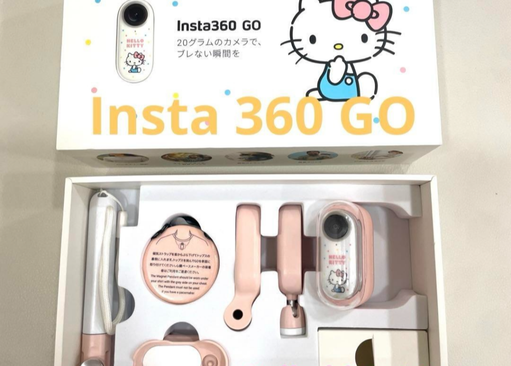 Kamera Aksi Ringkas Insta360 Go Ultra Dapat Edisi Hello Kitty, China Lebih Dulu Kebagian