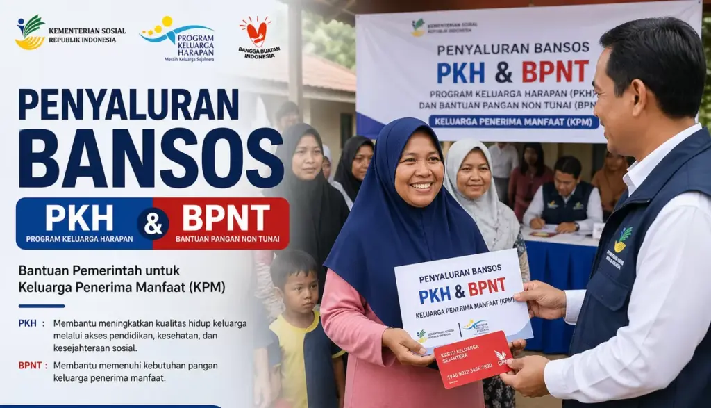 Mei 2026 Masuk Tahap Kedua Penyaluran Bansos, PKH dan BPNT Bisa Dicek Lewat NIK