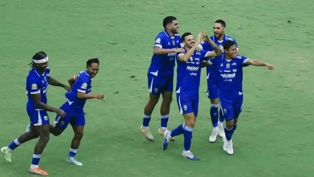 Tiga Poin Bawa Persib Makin Jauh Di Puncak, Gol Cepat Jadi Penentu Di GBLA