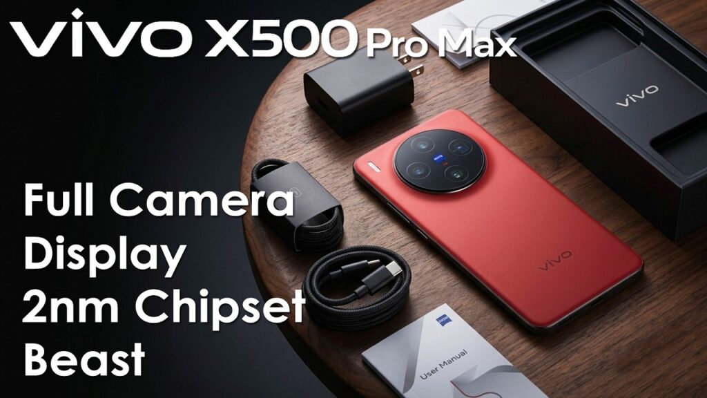 Baterai 7.000 Mah Dan Kamera 200MP, Vivo X500 Pro Max Siap Naikkan Standar Flagship