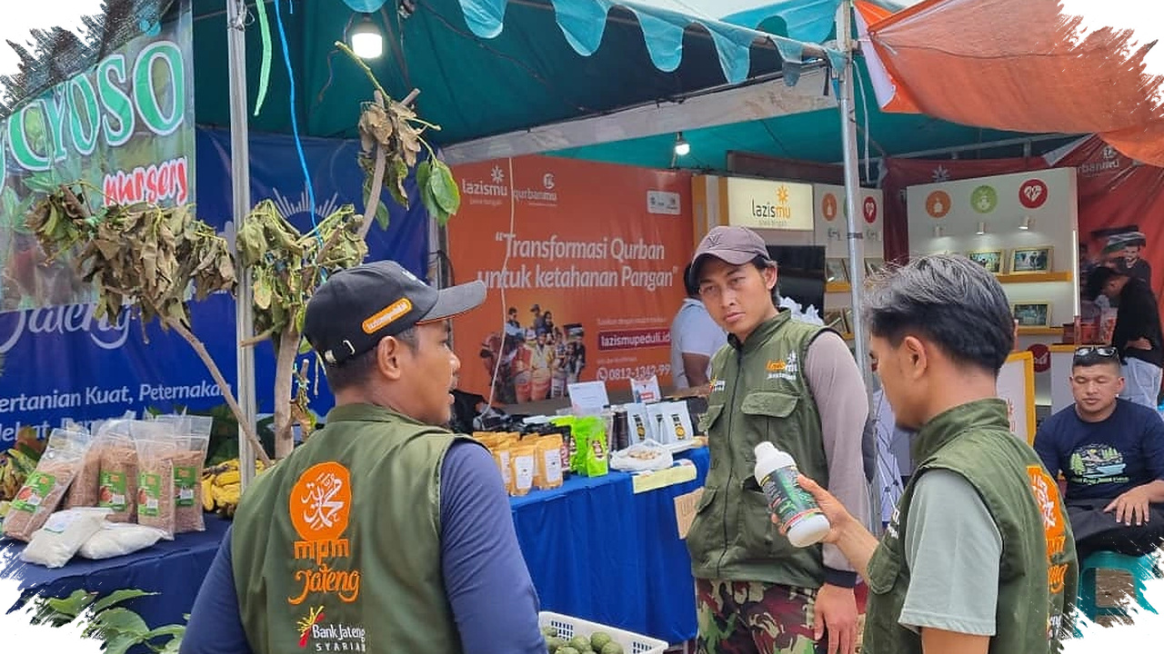 Stan Edukatif Lazismu dan MPM Jateng Raih Juara 3 PADI 2026, Soroti Kemandirian Pangan Umat
