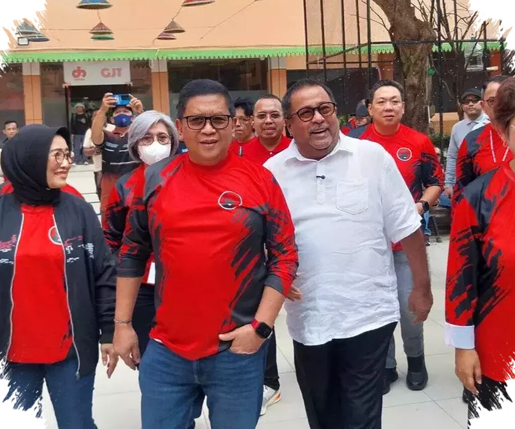 Ribuan Buruh Padati GOR Kampung Melayu, Kehadiran Hasto Dan Rano Karno Menguatkan Pesan PDIP