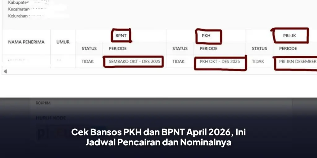 Penerima PKH Dan BPNT Tahap 2 Mulai Dicek, NIK Jadi Kunci Pencairan Mei 2026