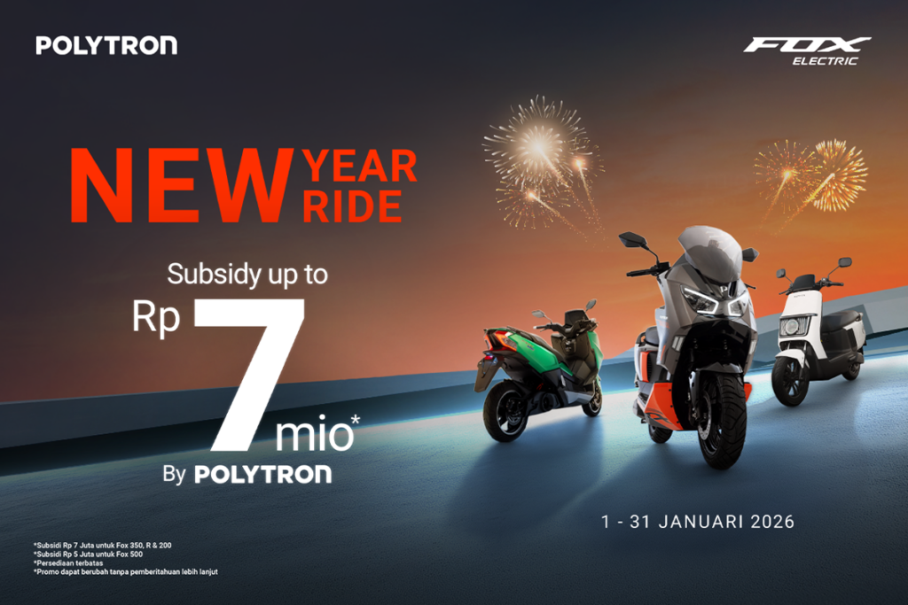 Fox Series 2026 Punya Opsi Rp11 Jutaan, Jarak 130 Km dan Fitur Pintar Menggoda