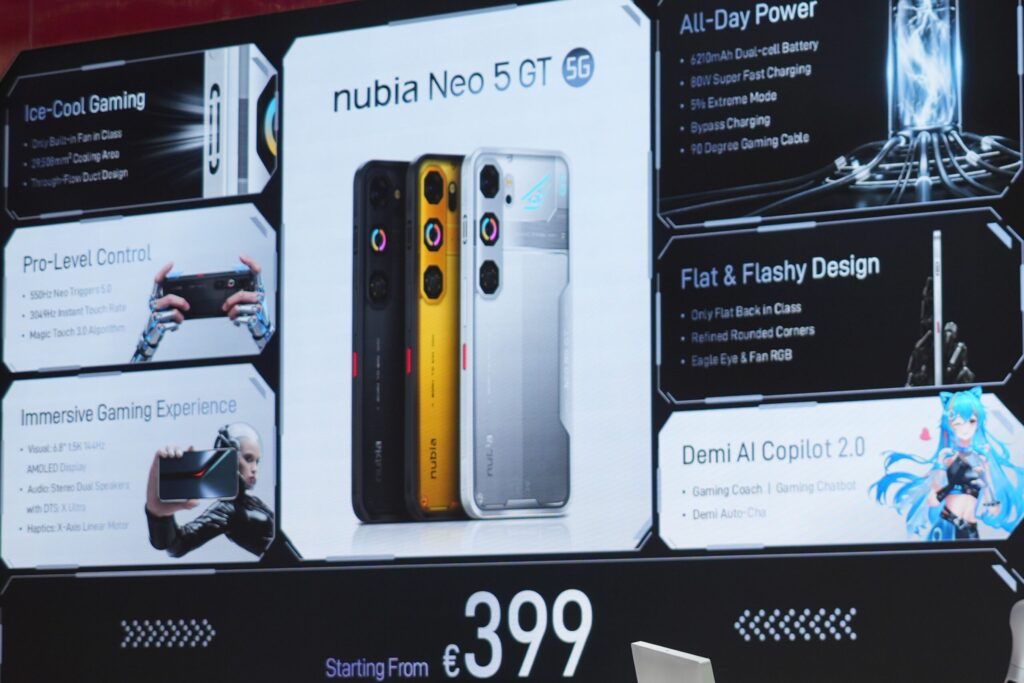 Emas 2 Gram Di Mystery Box Pre-Order Nubia Neo 5 Series, Strategi Baru Kejar Gamer Indonesia