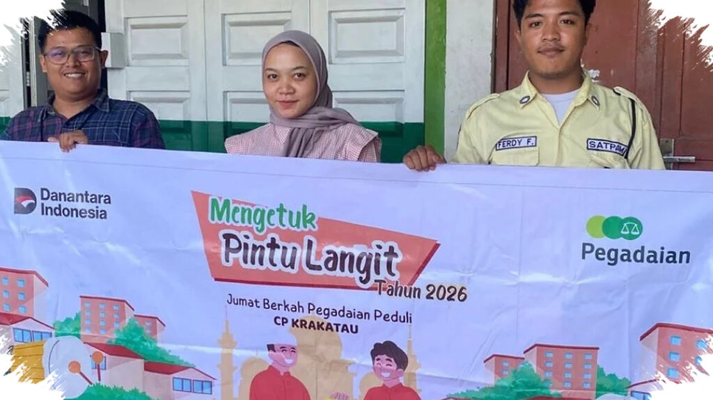 Sedekah Jumat Pegadaian di Medan, Paket Makanan Sederhana yang Dirasa Langsung Warga Masjid
