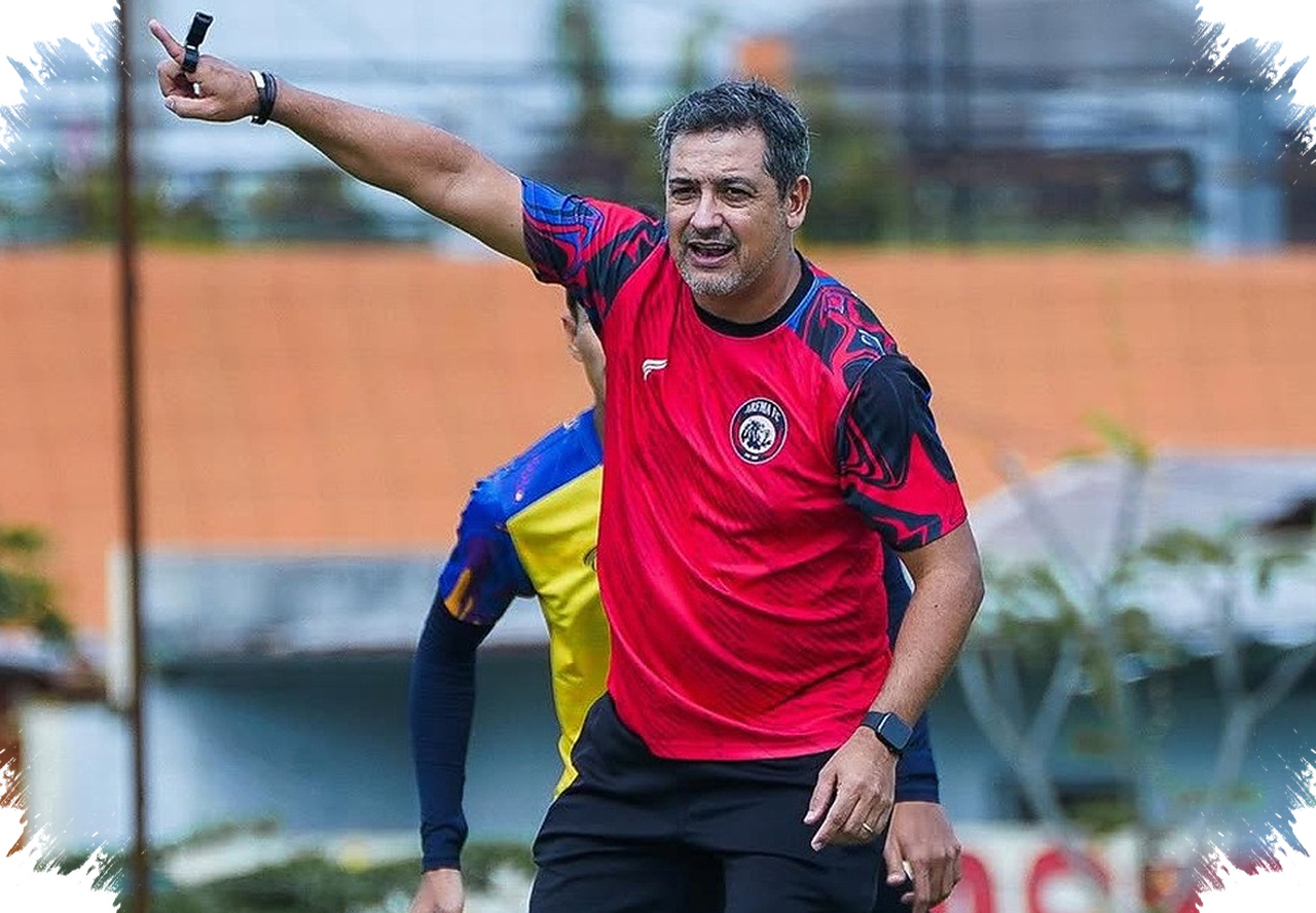 Marcos Santos Minta Arema FC Tetap Kuat Mental, Duel Persik Di Gresik Bukan Alasan