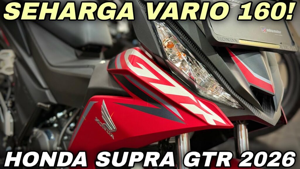 Honda Supra GTR 150 2026, Motor Bebek Sporty Yang Masih Bertahan Di Tengah Serbuan Skutik