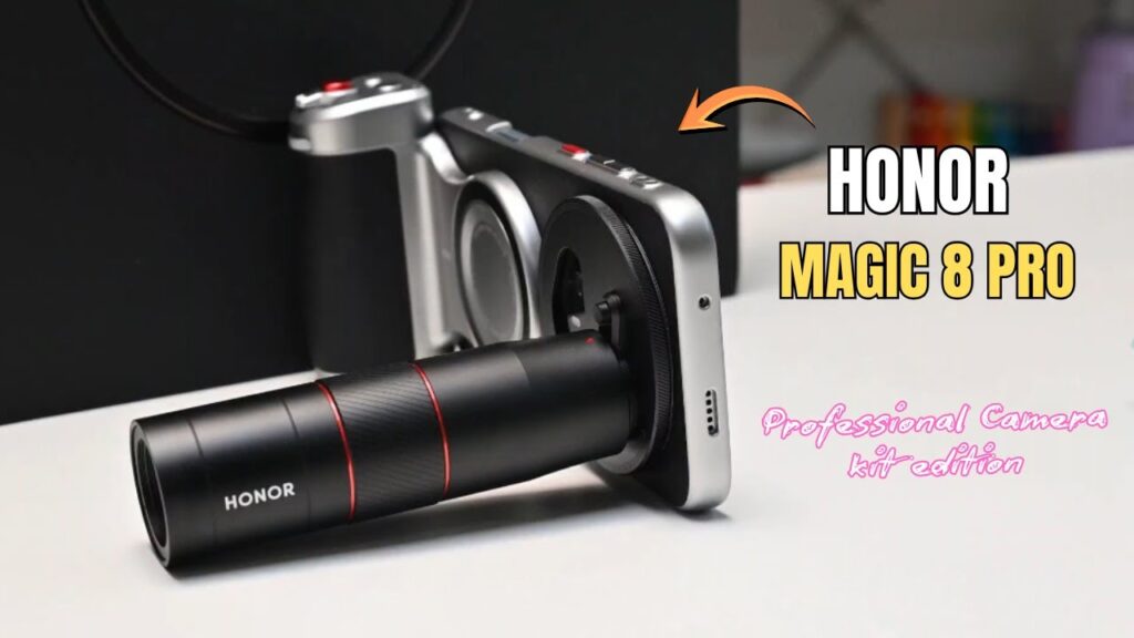 Kit Kamera Honor Magic 8 Pro Tawarkan Grip Magnetik dan Lensa Teleconverter yang Lebih Praktis