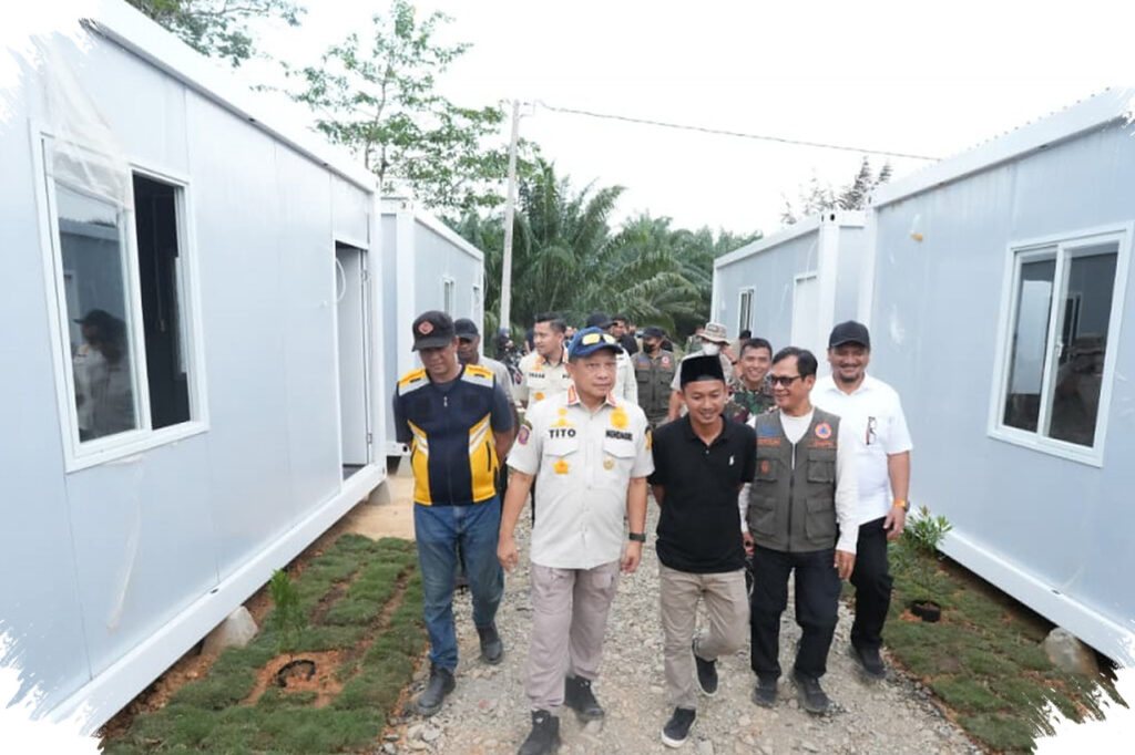 Huntara Mulai Terisi, Warga Lubuk Sidup Akhirnya Tinggalkan Tenda Pengungsian