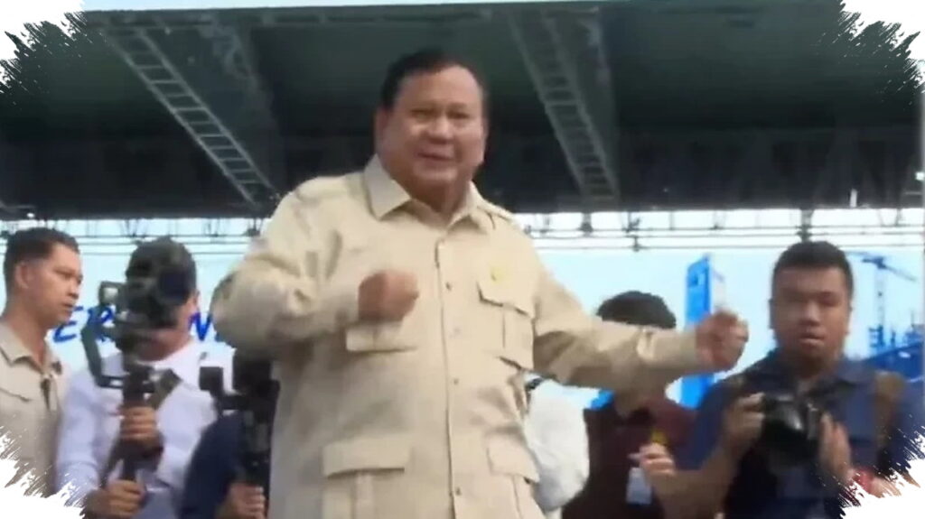 Panggung May Day Di Monas Berubah Cair, Prabowo Ikut Bergoyang Saat Tipe-X Tampil