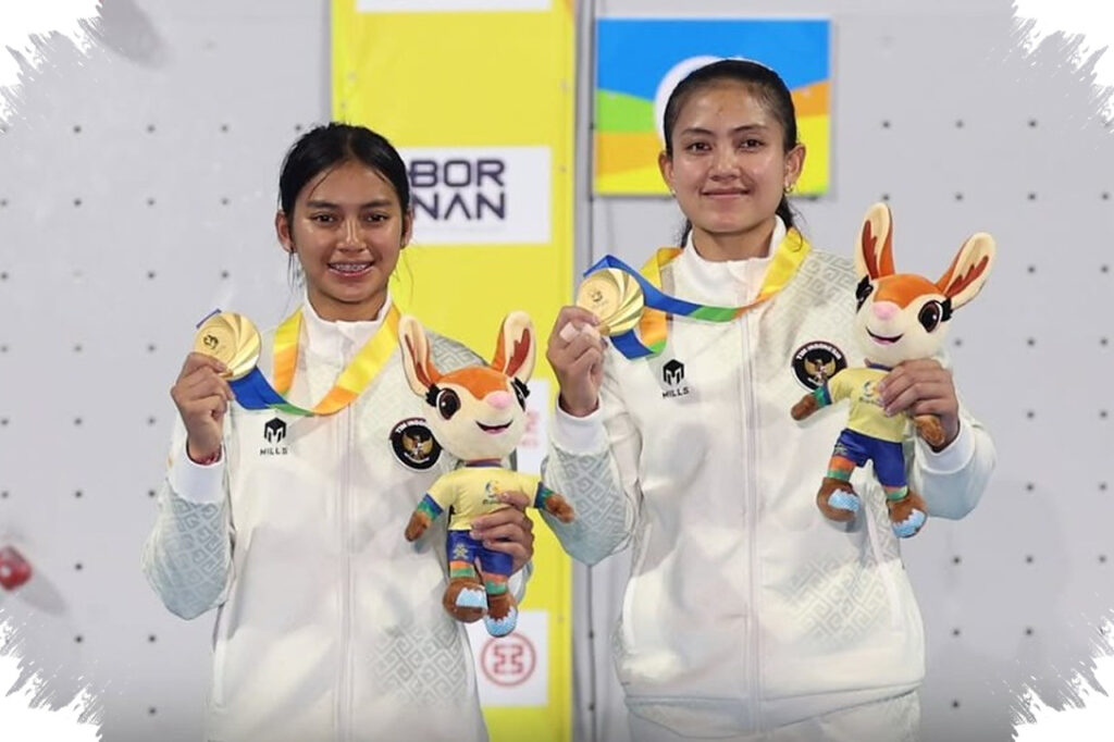 Desak Made Dan Kadek Adi Asih Bawa Emas Pertama Indonesia, Sekaligus Pecahkan Rekor Dunia Di Sanya