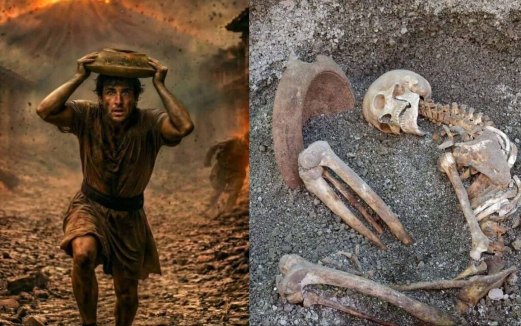 Rekonstruksi AI Ungkap Pelarian Pria Pompeii, Wajah Dan Barang Bawaannya Kini Terlihat Utuh