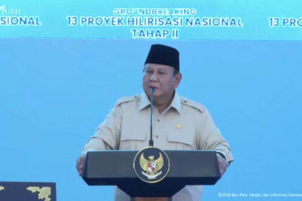 Investasi Hilirisasi Tembus US$26 Miliar, Prabowo Siapkan 40 Proyek Besar Mulai 2026
