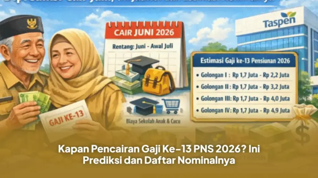 Bantuan Gaji Ke-13 ASN Segera Cair Juni, Ringankan Biaya Sekolah Dan Kebutuhan Keluarga