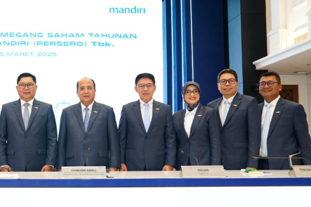 Pemegang Saham Bank Mandiri Kecipratan Rp44,47 Triliun, Dividen Setara 79 Persen Laba