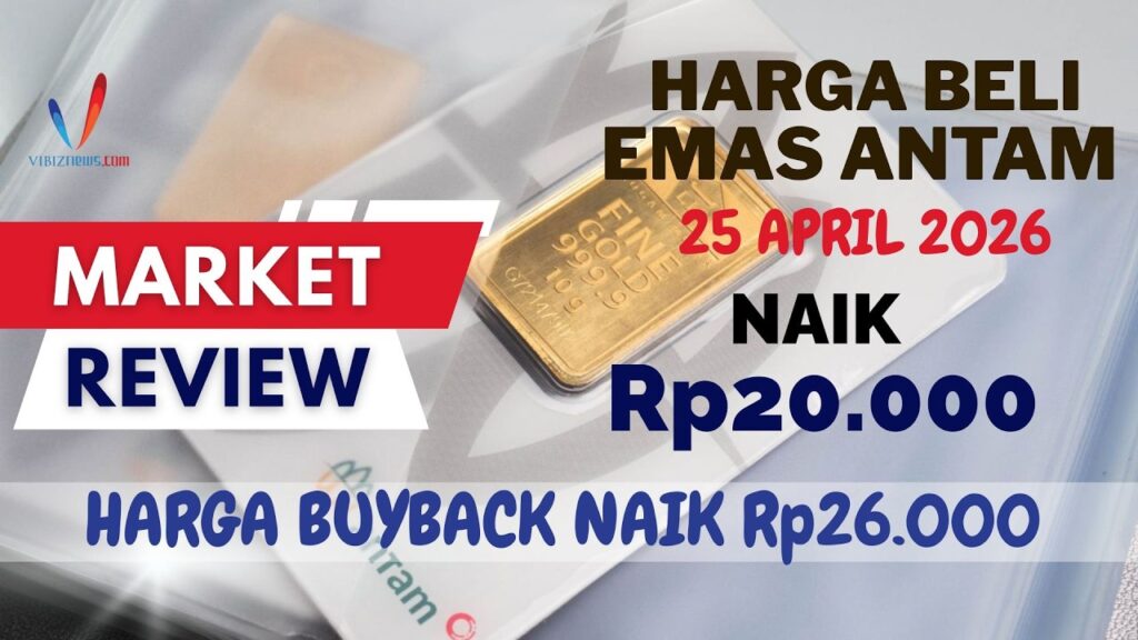 Buyback Antam Menguat Saat Harga Jual Terkoreksi, Selisih Transaksi Makin Sempit