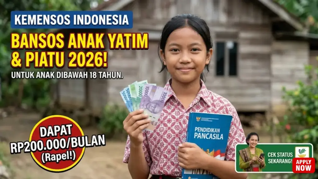 Anak Yatim Bisa Terima Rp200 Ribu Per Bulan, Kemensos Salurkan ATENSI YAPI Bertahap