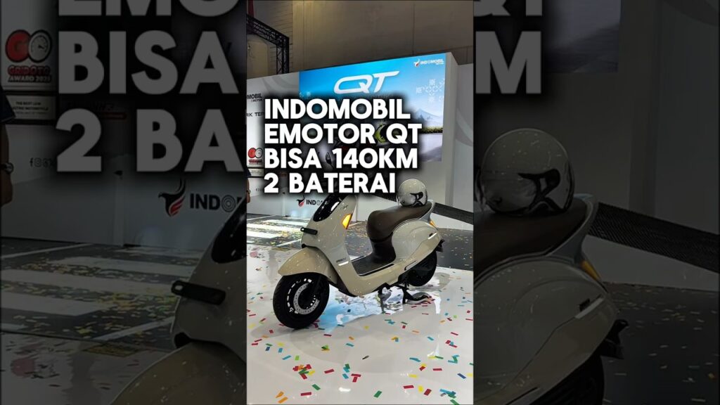 Jarak 135 Km Dan Fitur Lengkap, Indomobil eMotor QT Dibanderol Mulai Rp15 Jutaan