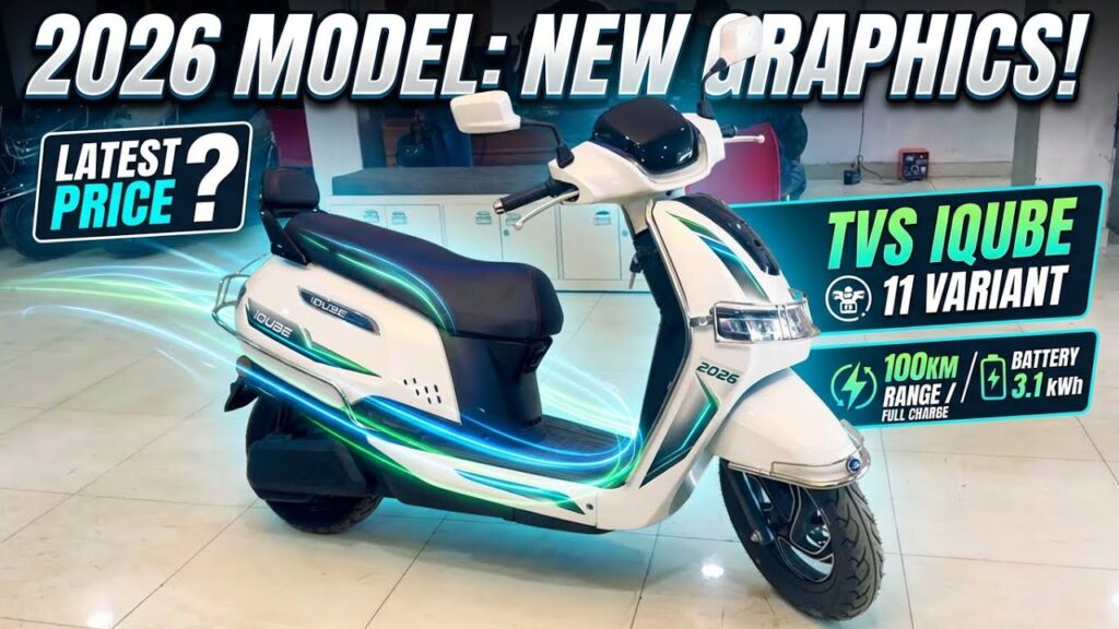 Jarak 145 Km dan Pengisian 3 Jam, TVS iQube S 2026 Ditawarkan Rp29,9 Juta