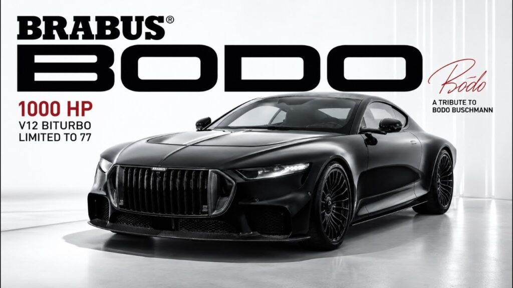 Brabus Bodo 1.000 Hp Cuma 77 Unit, Lebih Panjang Dari Vanquish Dan Jauh Lebih Liar
