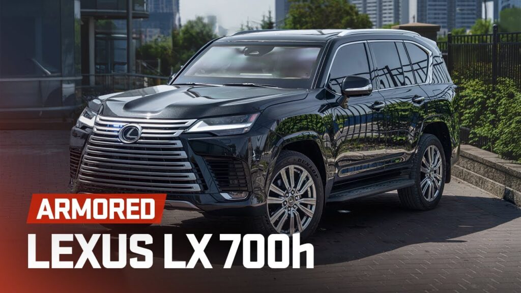 Lexus LX 700h Lapis Baja Tahan Ledakan Dua Granat, Tetap Tampil Elegan dari Luar