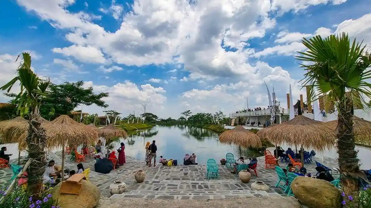 Harga Ramah, Wahana Air Modern Soko Alas Hadir Di Tengah Sawah Ponggok Klaten