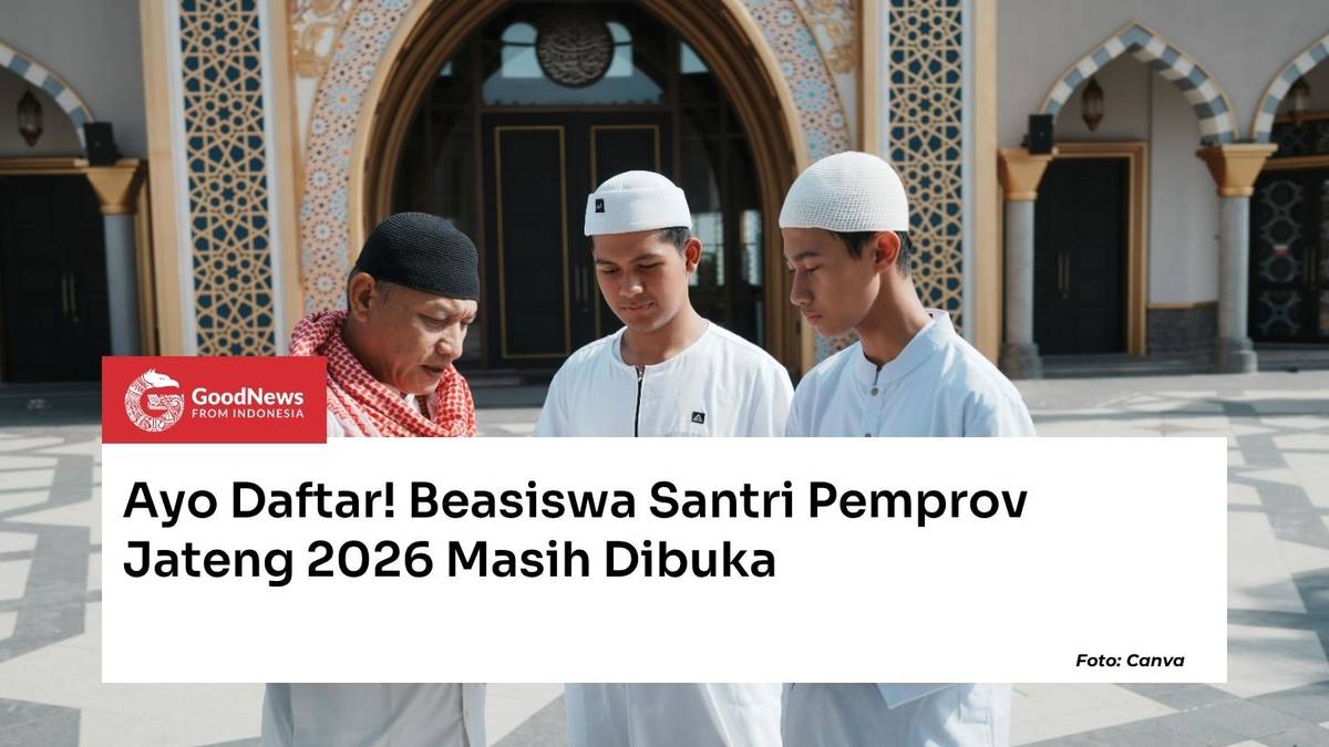 Jalur Luar Negeri Masih Dibuka, Beasiswa Santri Jateng 2026 Tawarkan Dukungan Lengkap