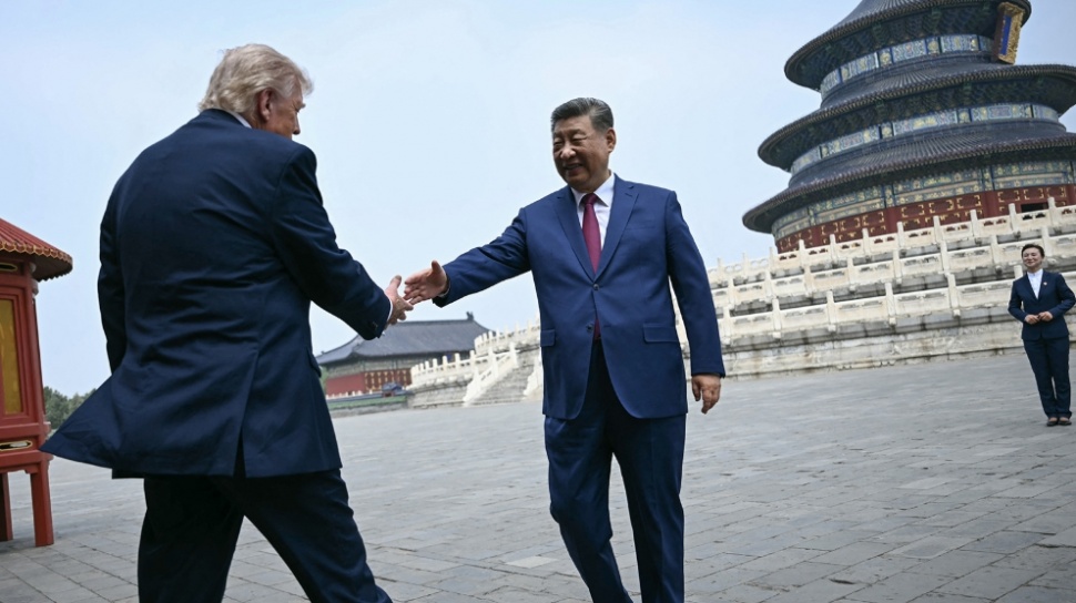 Barang Delegasi China Dibuang Sebelum Lepas Landas, Prosedur Aman Trump Disorot Lagi