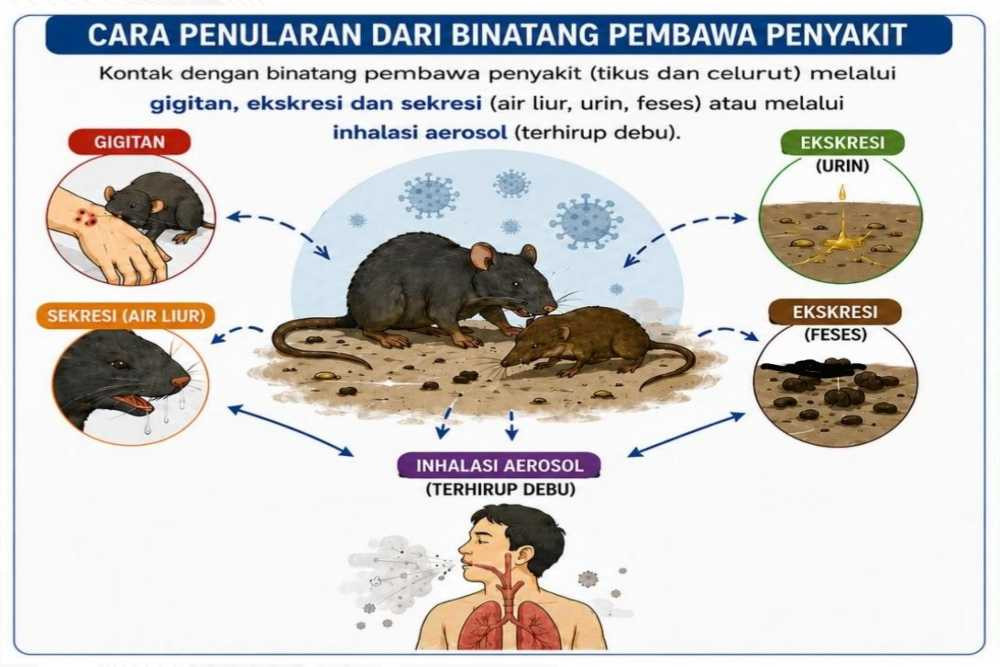 Surveilans Hantavirus Di Jakarta Dipercepat, Tiga Kasus Positif Dan Enam Suspek Masih Dipantau
