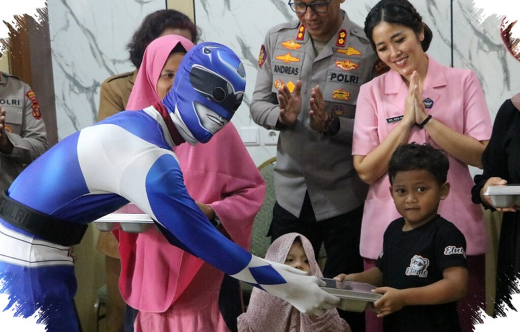 60 Warga 3B Di Nipah-Nipah Terima MBG, Polres PPU Dorong Pencegahan Stunting