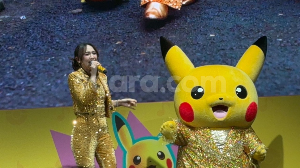 Happy Asmara Coba Peran Baru di Dunia Anime, Pikachu Ikut Berdangdut Lewat Goyang HePika