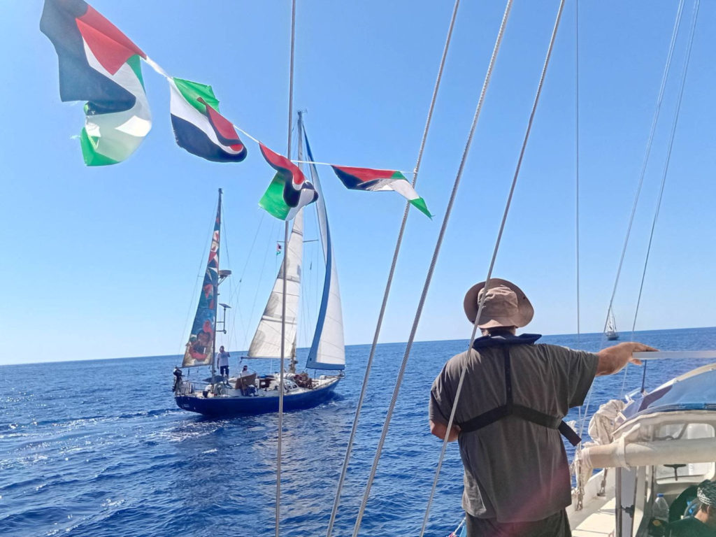Intersepsi Armada Kemanusiaan Global Sumud, Lima WNI Dan Sekitar 100 Aktivis Ditahan Israel