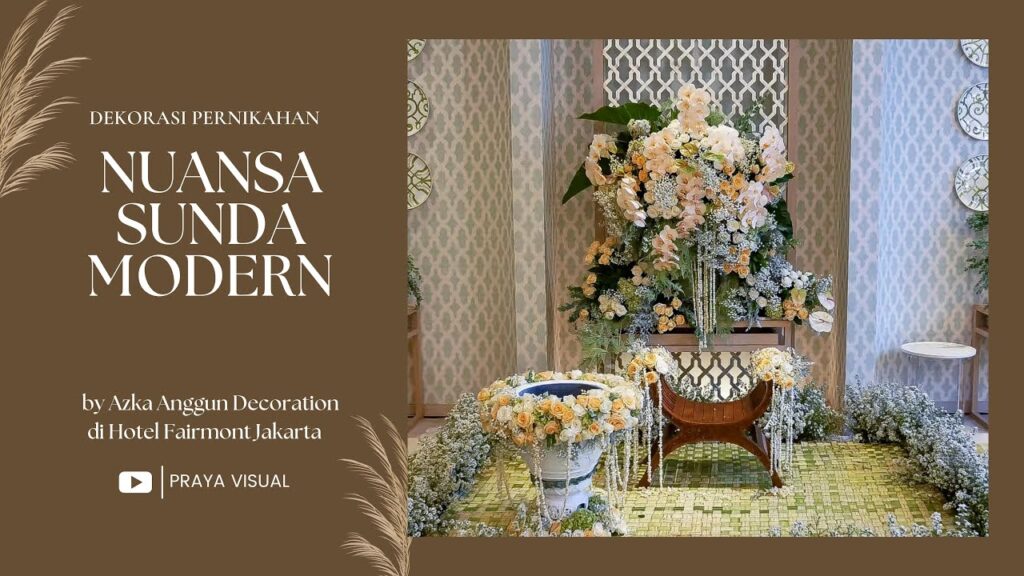 Janur Etnik Dan Ronce Melati Warnai Siraman Nadira Dan Teuku Agassi, Nuansanya Tetap Modern