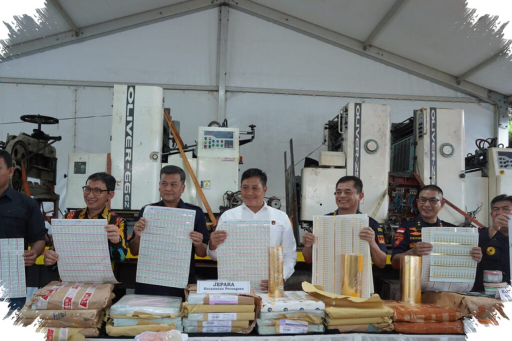Potensi Kerugian Negara Rp570 Miliar Terungkap, Bea Cukai Dan BAIS TNI Sikat Pita Cukai Ilegal Di Jateng