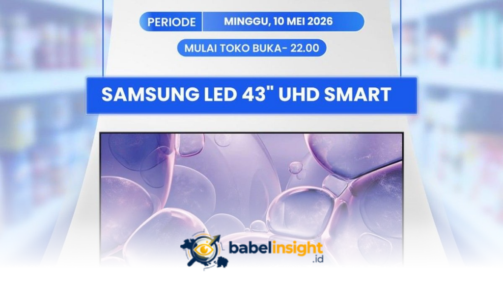Diskon Transmart Membuat Samsung Crystal UHD 43 Inci Makin Menarik, Smart TV Kian Diburu