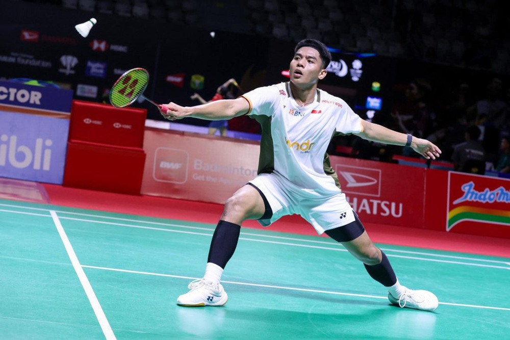 Ubed Tantang Ranking 4 Dunia, Jonatan Jaga Harapan Indonesia Lewat Tiga Gim