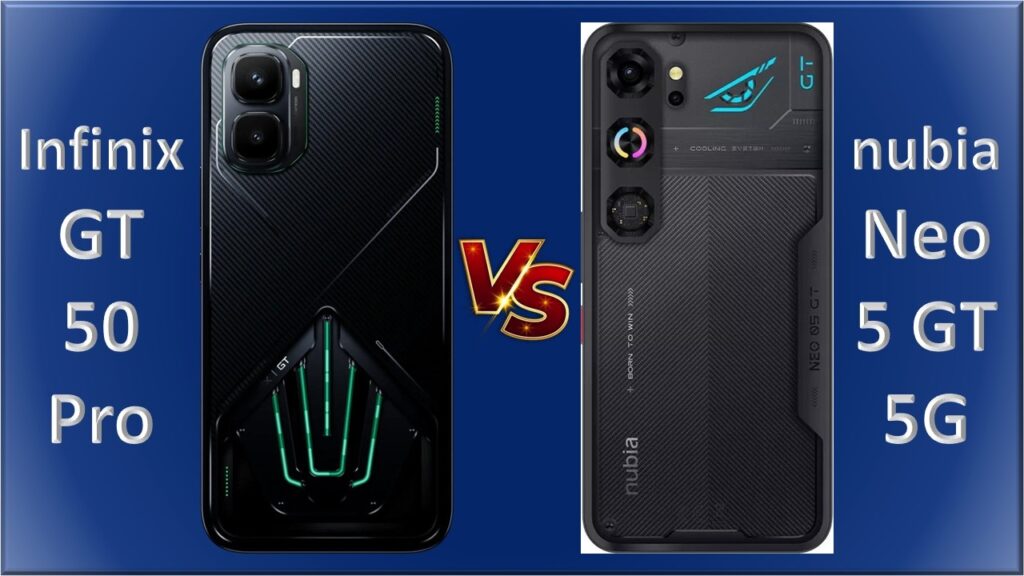 Pengisian Lebih Ngebut atau Performa Lebih Ngaruh, Infinix GT 50 Pro Lawan nubia Neo 5 GT