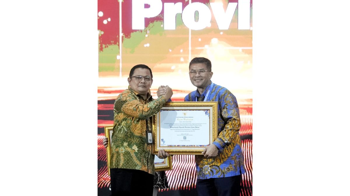 Nilai Kearsipan Jabar Tembus 95,96, Dua Penghargaan Sekaligus dari ANRI