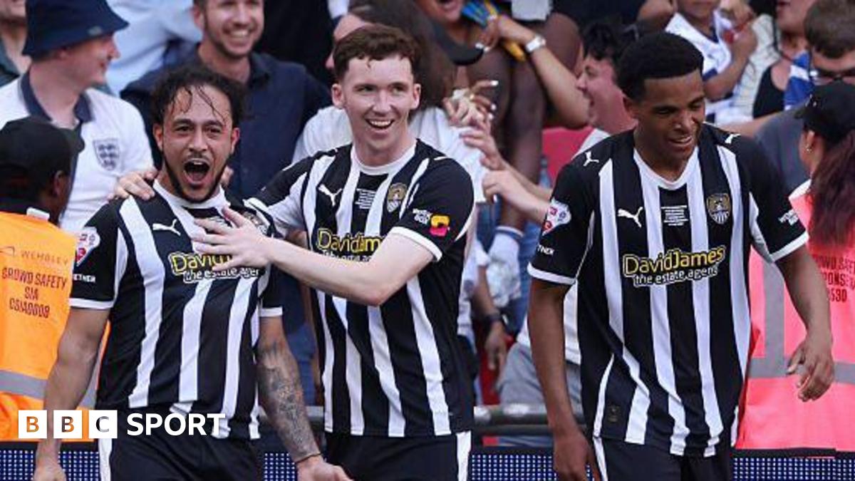 Notts County Tampil Tajam Di Wembley, Salford Tak Mampu Mengejar Hingga Tertinggal 3-0