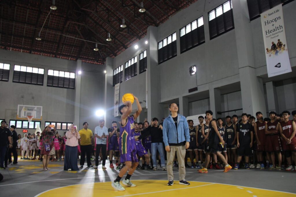 Lapangan Aman, Pelajar Aktif, Basket Dipakai Sun Life Untuk Dorong Sehat Dan Melek Finansial