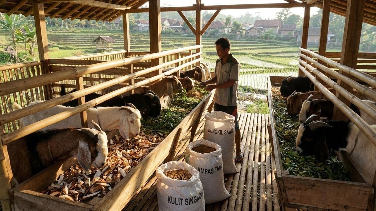Fermentasi Pakan Kambing Bikin Nutrisi Lebih Mudah Diserap, Bobot Lebih Cepat Terkerek