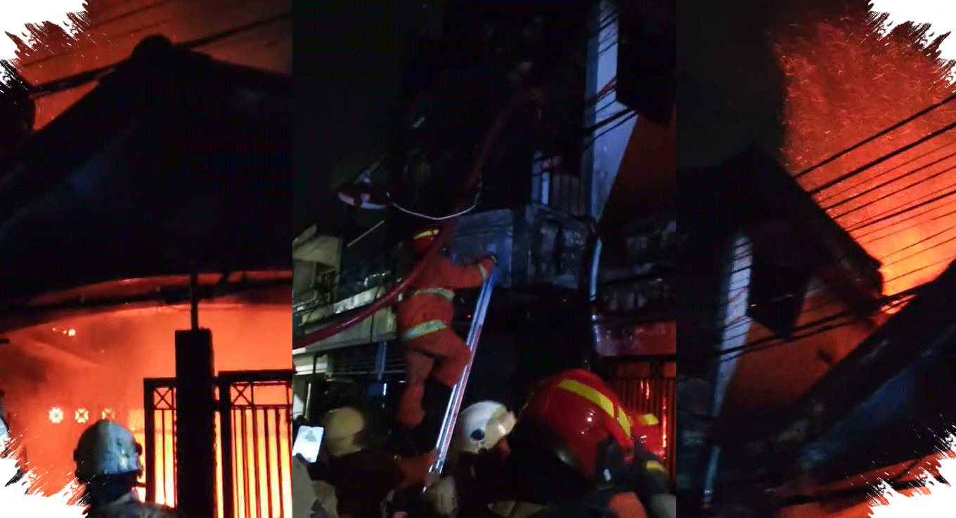 Kebakaran Rumah Rangkap Bengkel Dan Kos Di Banyu Urip Kidul Molin Tewaskan Nenek Serta Cucu