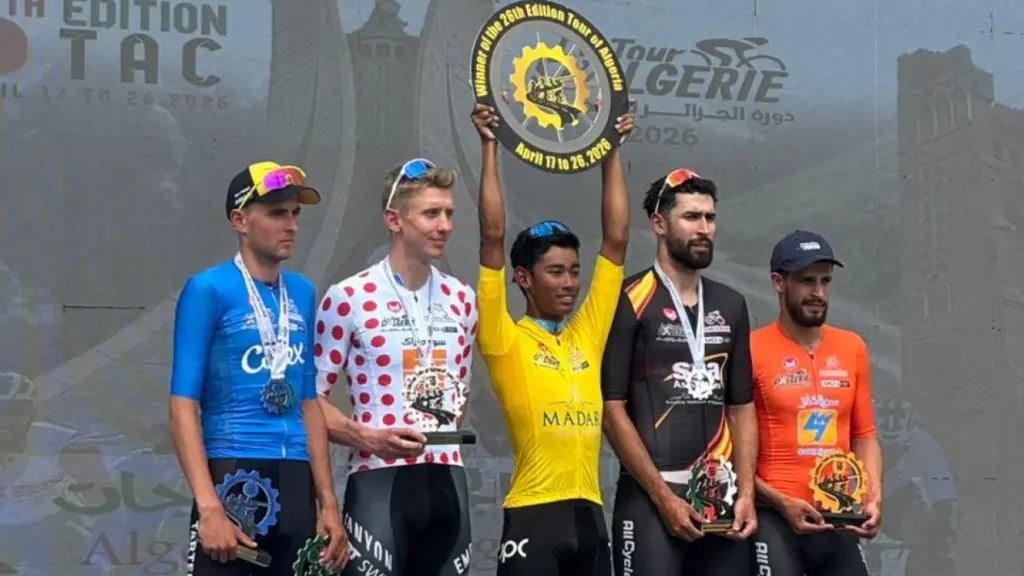 Dimas Rebut Klasemen Umum Di Tanjakan Jebel Chréa, Indonesia Borong Dua Gelar Di Aljazair