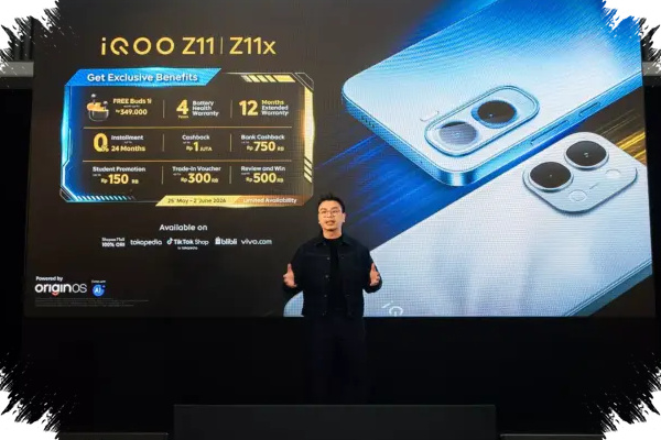 Baterai 9.020mAh dan Bobot 213 Gram, iQOO Z11 Tampil Tipis Tanpa Mengorbankan Daya Tahan