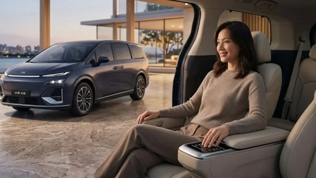 XPENG X9 Membawa Parkir Mandiri Ke MPV Listrik Premium, Kabinnya Serasa Ruang Mewah Bergerak