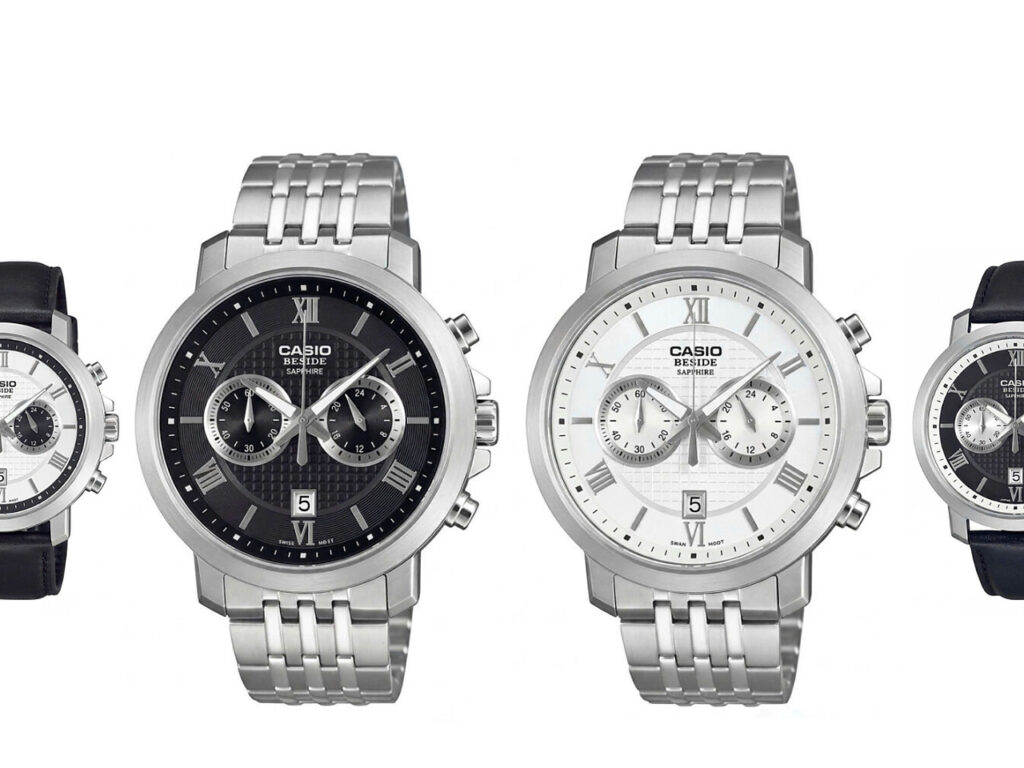 Casio BMS-500 Bawa Sapphire Ke Chronograph Terjangkau, Aura Dress Watch Naik Kelas