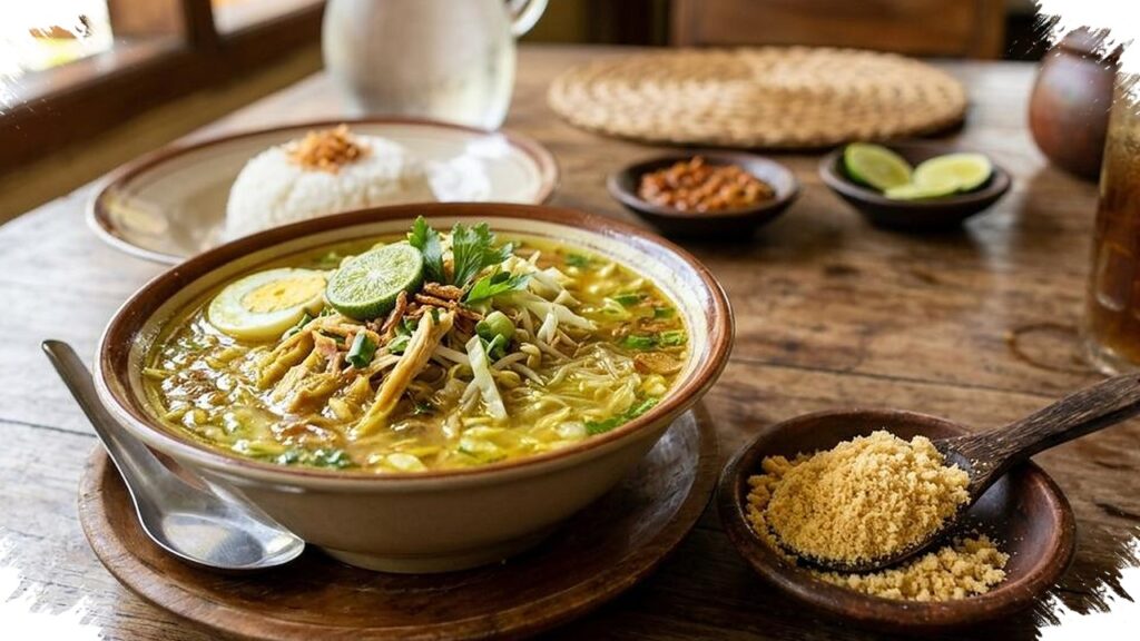 Koya Melimpah Dan Kuah Pekat, Soto Lamongan Cak Har Buruannya Penikmat Soto Di Solo