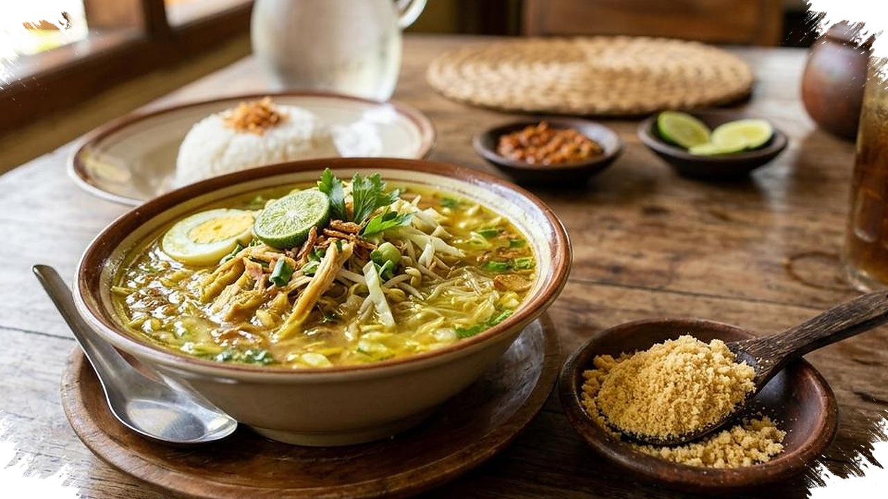 Koya Melimpah Dan Kuah Pekat, Soto Lamongan Cak Har Buruannya Penikmat Soto Di Solo