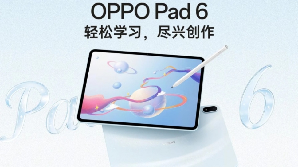 Dimensity 9500s dan Layar 3K 144Hz, OPPO Pad 6 Siap Menekan iPad Air